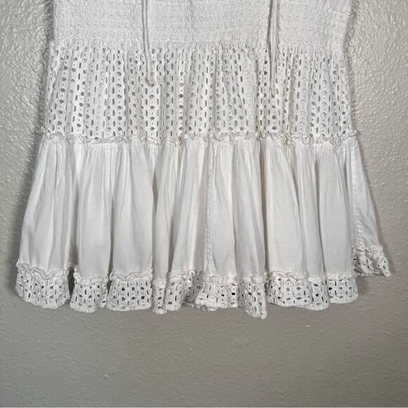 Misa Los Angeles Sarika Mini Dress White Ivory Size Medium - Picture 10 of 16